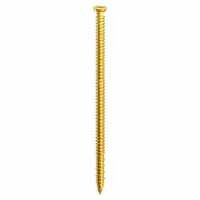 Concrete Screws; Flat Countersunk Head; Zinc And Yellow Passivated (ZYP); 7.5mm
