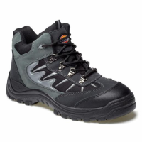 Dickies FA23385A Super Safety Storm Trainer Boot; BS EN20345; Suede And Mesh; Grey (GR)
