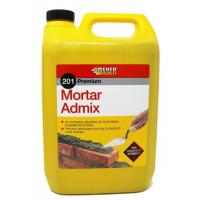 Everbuild Mortar Admix; Plasticiser; 5 Litre