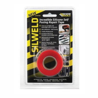 Everbuild Silweld Self Fusing Repair Tape; Red (RD)