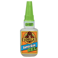 Gorilla Super Glue; No Run Control Gel; 15g