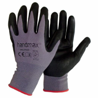 Handmax KANSAS Foam Nitrile Glove Black (BK)