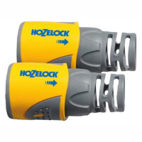 Hozelock 2050AV Female Hose End Connector; 1/2"; Twin Pack