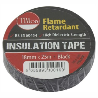 Timco PVC Insulating Tape; 18mm x 25m