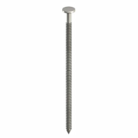 Annular Ring Shank Nails; Bright; 40 x 2.36mm