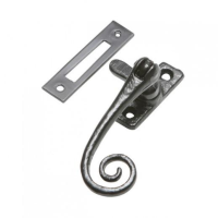 Kirkpatrick 1181-MP Casement Fastener; Mortice Plate (MP); Antique Black (AB)