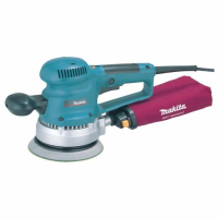 Makita BO6030 6" Random Orbital Sander Complete With Rubber Pad; Wrench And Dust Bag