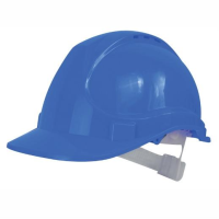 Scan PPESHB Safety Helmet; Blue (BL); EN397:1995 + A1:2000