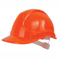 Scan PPESHB Safety Helmet; Orange (OR); EN397:1995 + A1:2000