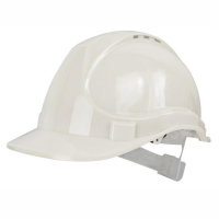 Scan PPESHB Safety Helmet; White (WH); EN397:1995 + A1:2000