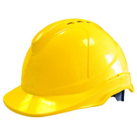 Scan PPESHSUPY Superior Safety Helmet; Yellow (YEL); Ratchet Adjustment; EN397: 1995 + A1: 2000