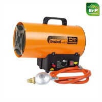 SIP 09287 Fireball 342 Propane Heater; 24,121 BTU/Hr Heat Output; 230m? (8,122 cu. ft) Approx. Heat Area; 230 Volt Supply