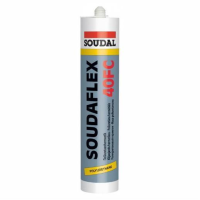 Soudaflex 40FC Sealant; Fast Cure; Polyurethane; 310ml; White (WH)