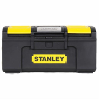 Stanley 1-79-216 One Touch Toolbox; With Storage Compartments In Lid; Removable Tool Tray; 40cm (16")
