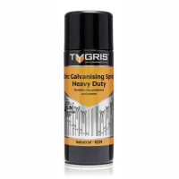 Tygris R239 Heavy Duty Galvanising Spray; 400 ml.