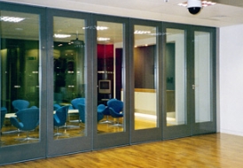 Double Glazed Movable Wall Systems For Meeting Room Use