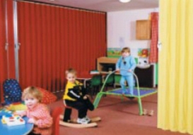 Concertina Wall Systems For Nursery School Use