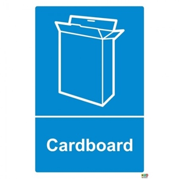 Cardboard Recycling Stickers