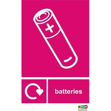Battery Recycling Stickers