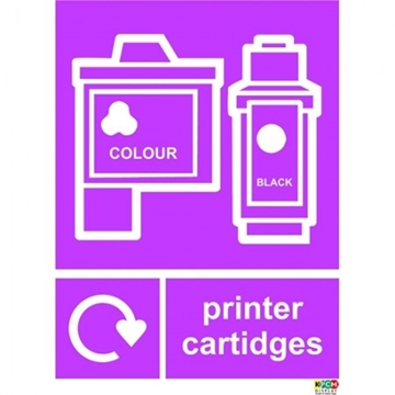 Printer Cartridge Recycling Stickers