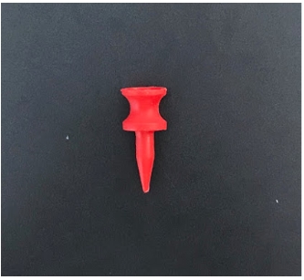 32MM Castle Golf Tee (Red)
