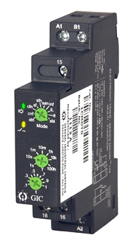 DIN Rail mounted 16A SPCO Multi Function Time Delay Relay
