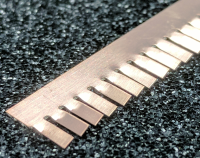 ECP 699 Beryllium Copper (Be/cu) Fingerstrip 9.14mm x 0.76mm (WxH)