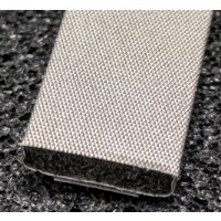 410-0095-0025SFG Fabric Over Foam Soft EMI Shielding Gasket Rectangle Shape 9.5mm x 2.5mm (WxH)