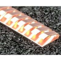 ECP 685  Beryllium Copper (Be/cu) Fingerstrip 7.11mm x 3.30mm (WxH)