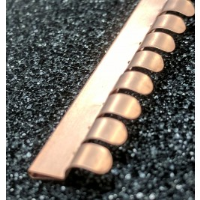 ECP 672 Beryllium Copper (Be/cu) Fingerstrip 10.67mm x 3.05mm (WxH)