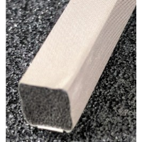 430-0080-0080SFG Fabric Over Foam Conductive Gasket Square Shape 8.0mm x 8.0mm (WxH)