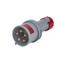415 VOLT 32 AMP RED 4 PIN AND EARTH PLUG