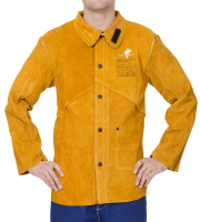 WELDAS GOLDEN BROWN BREATHABLE WELDING JACKET (XL) 44-2530