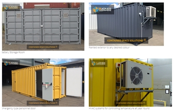 Secure Battery Storage Rooms 