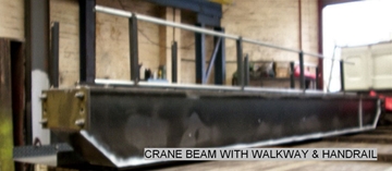 Crane Gantry Steelwork In Dudley